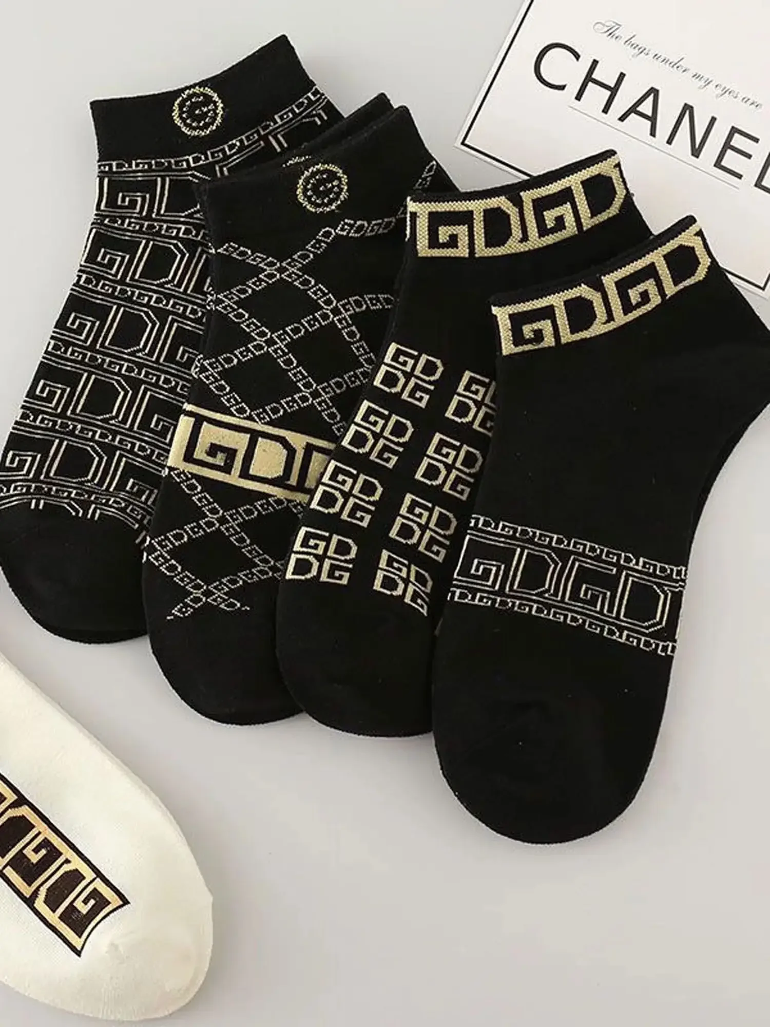 5/10 calcetines de corte bajo finos y transpirables para hombre: antiolor, que absorben la humedad, ligeros, c&oacute;modos y vers&aacute;tiles para uso diario