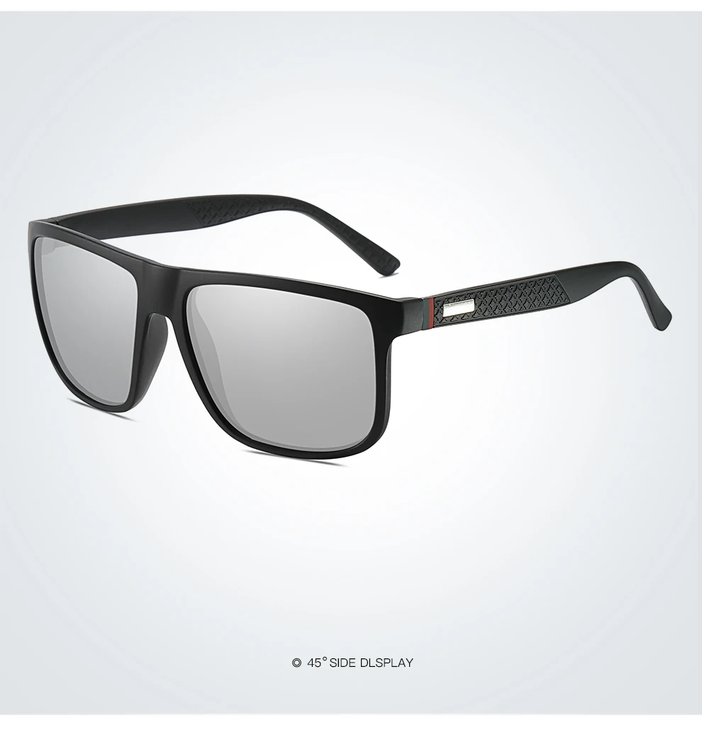 Gafas de sol cuadradas Vintage a la moda para hombre y mujer, gafas de sol de marca de lujo de dise&ntilde;ador para hombre, gafas para conducir y pescar UV400 para hombre