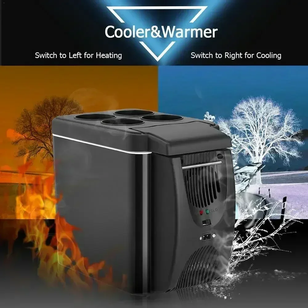 Mini refrigerador compacto portátil de 6L, refrigerador para coche de 12V, congelador para acampar, viajar, caja fría eléctrica, refrigerador de verano al aire libre Mini refrigerador compacto portátil de 6L, refrigerador para coche de 12V, congelador para acampar, viajar, caja fría eléctrica, refrigerador de verano al aire libre
