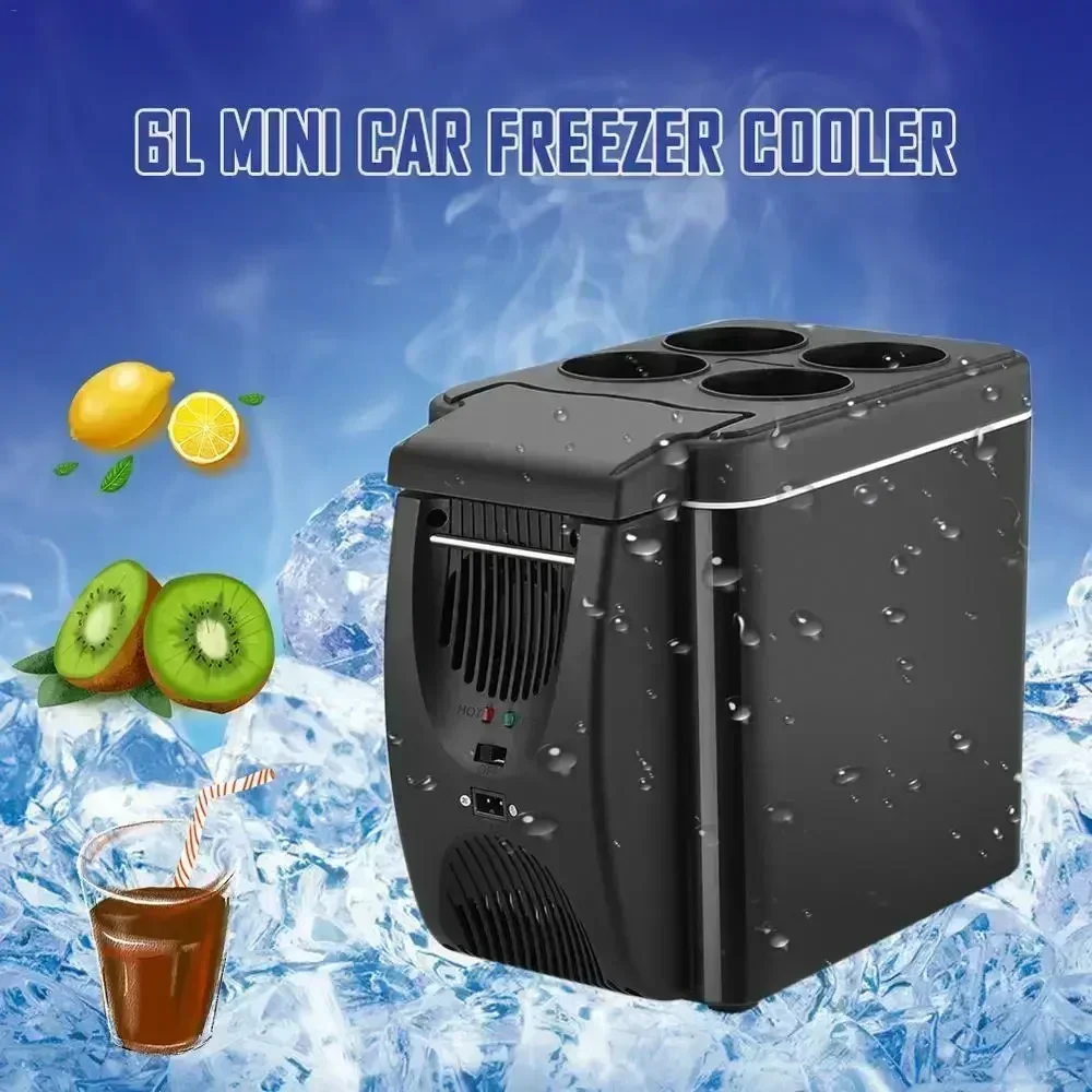 Mini refrigerador compacto portátil de 6L, refrigerador para coche de 12V, congelador para acampar, viajar, caja fría eléctrica, refrigerador de verano al aire libre Mini refrigerador compacto portátil de 6L, refrigerador para coche de 12V, congelador para acampar, viajar, caja fría eléctrica, refrigerador de verano al aire libre
