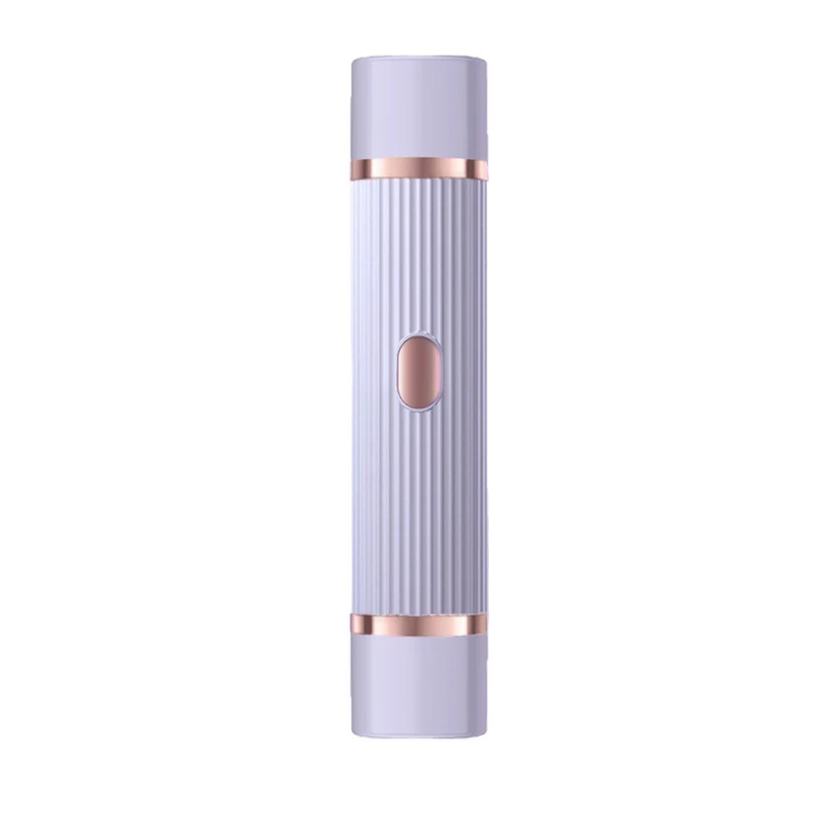 Afeitadora el&eacute;ctrica dos en uno para mujer: adecuada para cejas, rostro, piernas y axilas, depiladora port&aacute;til en seco y h&uacute;medo