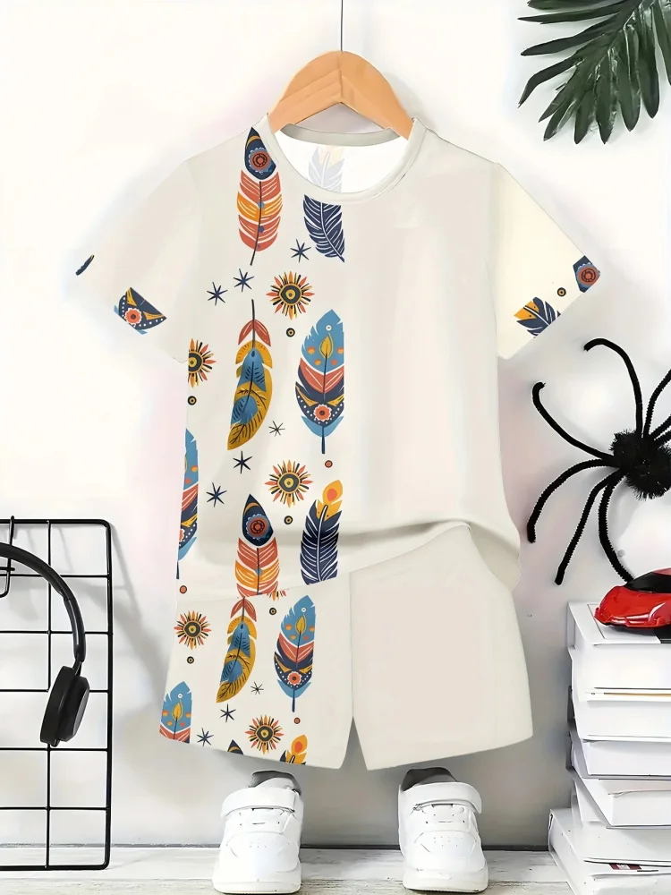 Conjunto 2025 de manga corta para hombre, conjunto creativo de dos piezas de manga corta de moda callejera para exteriores Conjunto 2025 de manga corta para hombre, conjunto creativo de dos piezas de manga corta de moda callejera para exteriores