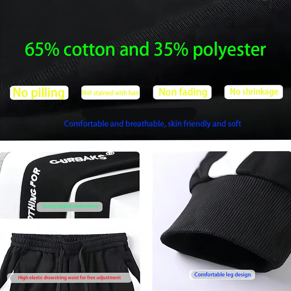 Pantalones deportivos para hombre, mallas holgadas para primavera y oto&ntilde;o, pantalones informales de entrenamiento para correr, pantalones de moda