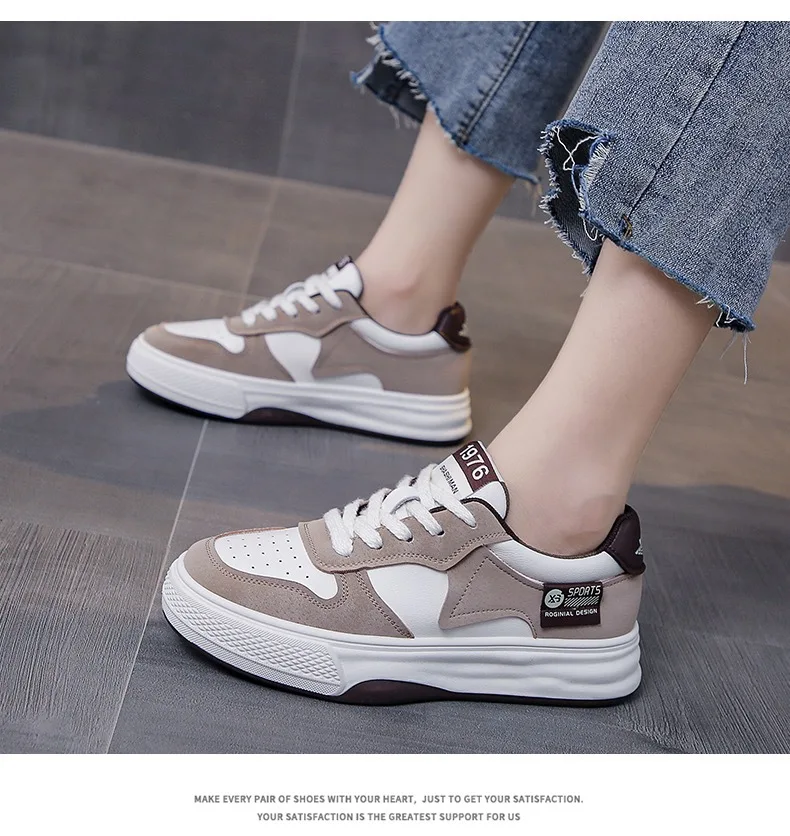 2024 zapatos de plataforma, zapatillas de deporte para mujer, zapatos vulcanizados con plataforma, zapatos c&oacute;modos de moda para mujer, zapatillas informales, Tenis Masculino