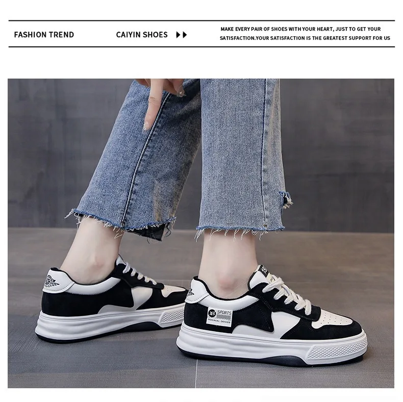 2024 zapatos de plataforma, zapatillas de deporte para mujer, zapatos vulcanizados con plataforma, zapatos c&oacute;modos de moda para mujer, zapatillas informales, Tenis Masculino