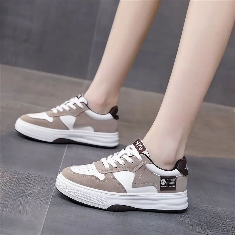2024 zapatos de plataforma, zapatillas de deporte para mujer, zapatos vulcanizados con plataforma, zapatos c&oacute;modos de moda para mujer, zapatillas informales, Tenis Masculino