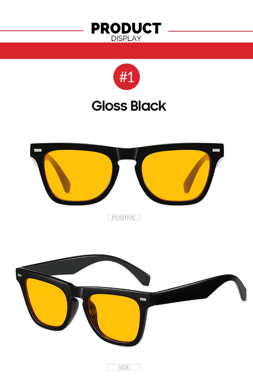 VIVIBEE gafas cuadradas con bloqueo de luz azul para hombre, lentes naranjas UV400 para videojuegos, gafas negras mate para oficina para mujer, tendencia 2025 VIVIBEE gafas cuadradas con bloqueo de luz azul para hombre, lentes naranjas UV400 para videojuegos, gafas negras mate para oficina para mujer, tendencia 2025