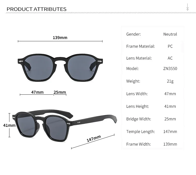 Gafas de sol cuadradas a la moda para mujer, gafas de sol de lujo amarillas y rojas, decoración Vintage, remaches, gafas redondas para conductor, gafas de sol para hombre UV400 para mujer Gafas de sol cuadradas a la moda para mujer, gafas de sol de lujo amarillas y rojas, decoración Vintage, remaches, gafas redondas para conductor, gafas de sol para hombre UV400 para mujer