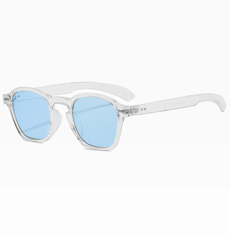 Gafas de sol cuadradas a la moda para mujer, gafas de sol de lujo amarillas y rojas, decoración Vintage, remaches, gafas redondas para conductor, gafas de sol para hombre UV400 para mujer Gafas de sol cuadradas a la moda para mujer, gafas de sol de lujo amarillas y rojas, decoración Vintage, remaches, gafas redondas para conductor, gafas de sol para hombre UV400 para mujer