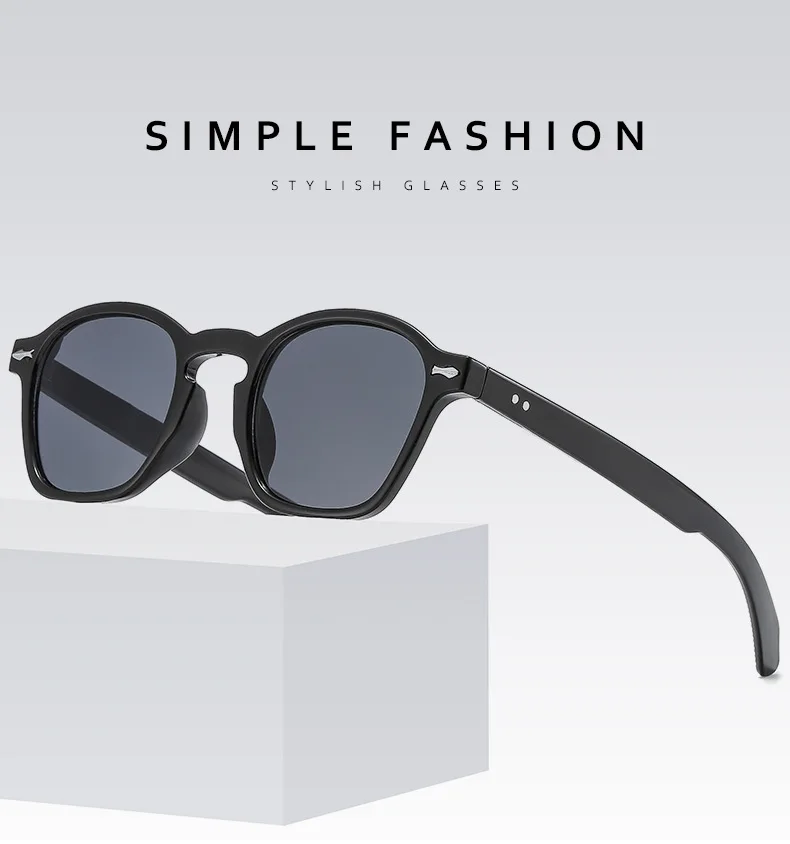 Gafas de sol cuadradas a la moda para mujer, gafas de sol de lujo amarillas y rojas, decoración Vintage, remaches, gafas redondas para conductor, gafas de sol para hombre UV400 para mujer Gafas de sol cuadradas a la moda para mujer, gafas de sol de lujo amarillas y rojas, decoración Vintage, remaches, gafas redondas para conductor, gafas de sol para hombre UV400 para mujer