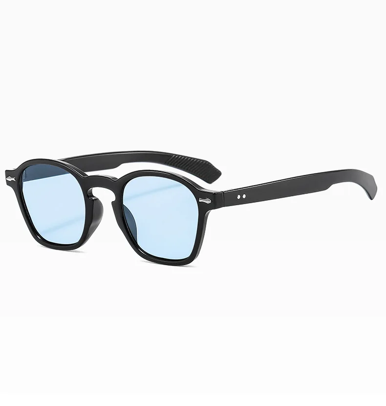 Gafas de sol cuadradas a la moda para mujer, gafas de sol de lujo amarillas y rojas, decoración Vintage, remaches, gafas redondas para conductor, gafas de sol para hombre UV400 para mujer Gafas de sol cuadradas a la moda para mujer, gafas de sol de lujo amarillas y rojas, decoración Vintage, remaches, gafas redondas para conductor, gafas de sol para hombre UV400 para mujer
