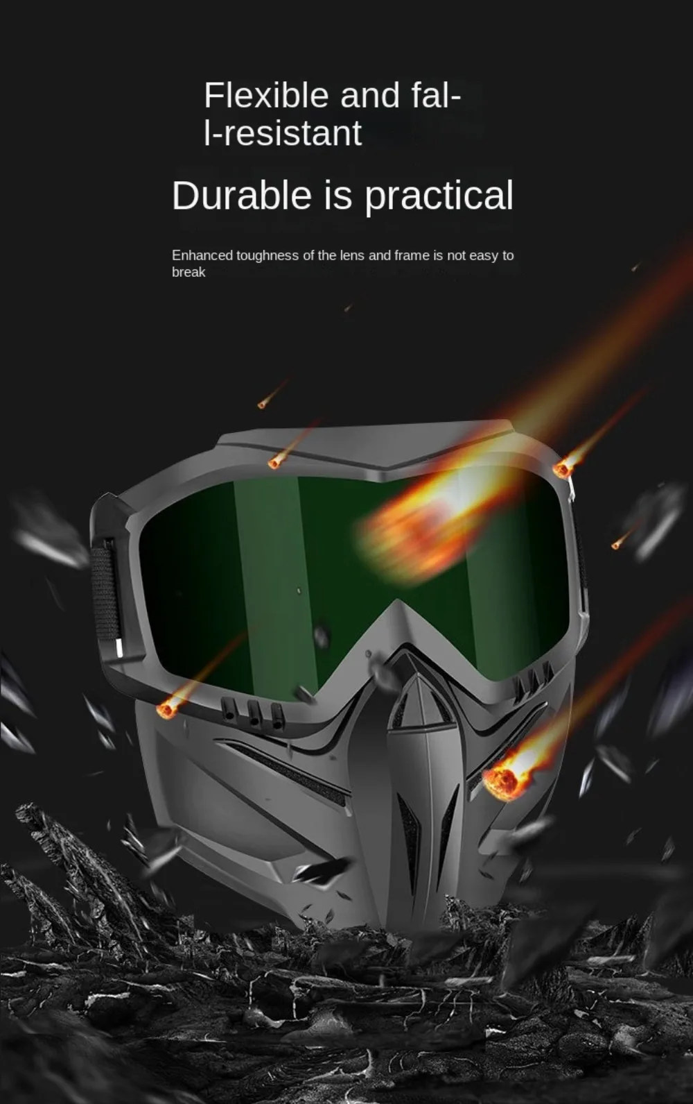 Gafas de soldadura con oscurecimiento autom&aacute;tico, resistentes al polvo, desmontable, resistente a impactos, m&aacute;scara de soldadura de corte, banda ajustable