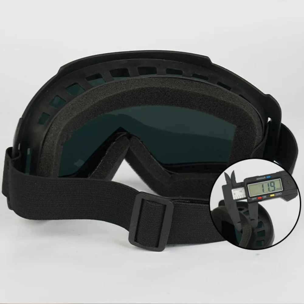 Gafas de soldadura con oscurecimiento autom&aacute;tico, resistentes al polvo, desmontable, resistente a impactos, m&aacute;scara de soldadura de corte, banda ajustable