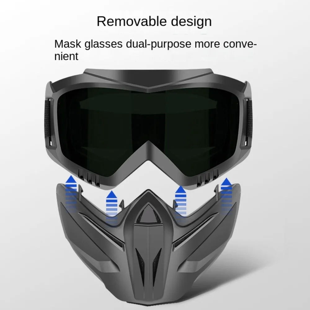 Gafas de soldadura con oscurecimiento autom&aacute;tico, resistentes al polvo, desmontable, resistente a impactos, m&aacute;scara de soldadura de corte, banda ajustable