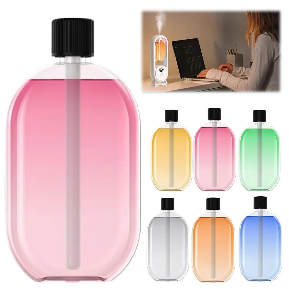 Difusor de fragancia automático, difusor de aceites esenciales alimentado por USB con pulverización y luz, fragancia casera para sala de estar, dormitorio Difusor de fragancia automático, difusor de aceites esenciales alimentado por USB con pulverización y luz, fragancia casera para sala de estar, dormitorio