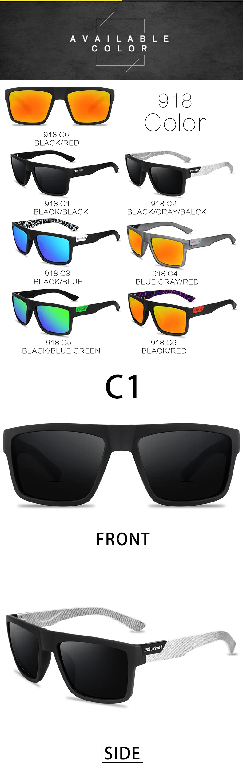 3 uds nuevas gafas polarizadas hombres mujeres gafas de pesca gafas de sol Camping senderismo gafas de conducci&oacute;n gafas de sol deportivas
