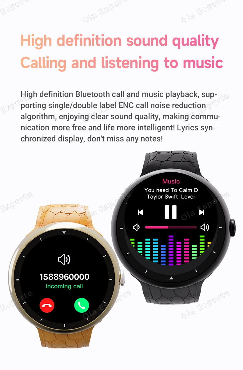 Reloj inteligente 7 en 1 con correa, reloj deportivo para hombres y mujeres, pantalla AMOLED, GPS, llamadas Bluetooth, reloj inteligente resistente al agua para Android IOS 2025, nuevo