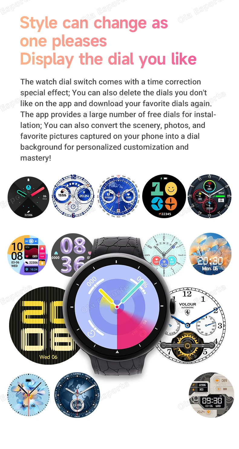 Reloj inteligente 7 en 1 con correa, reloj deportivo para hombres y mujeres, pantalla AMOLED, GPS, llamadas Bluetooth, reloj inteligente resistente al agua para Android IOS 2025, nuevo