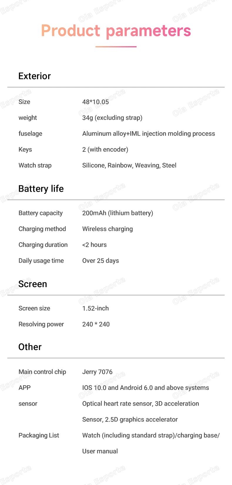 Reloj inteligente 7 en 1 con correa, reloj deportivo para hombres y mujeres, pantalla AMOLED, GPS, llamadas Bluetooth, reloj inteligente resistente al agua para Android IOS 2025, nuevo