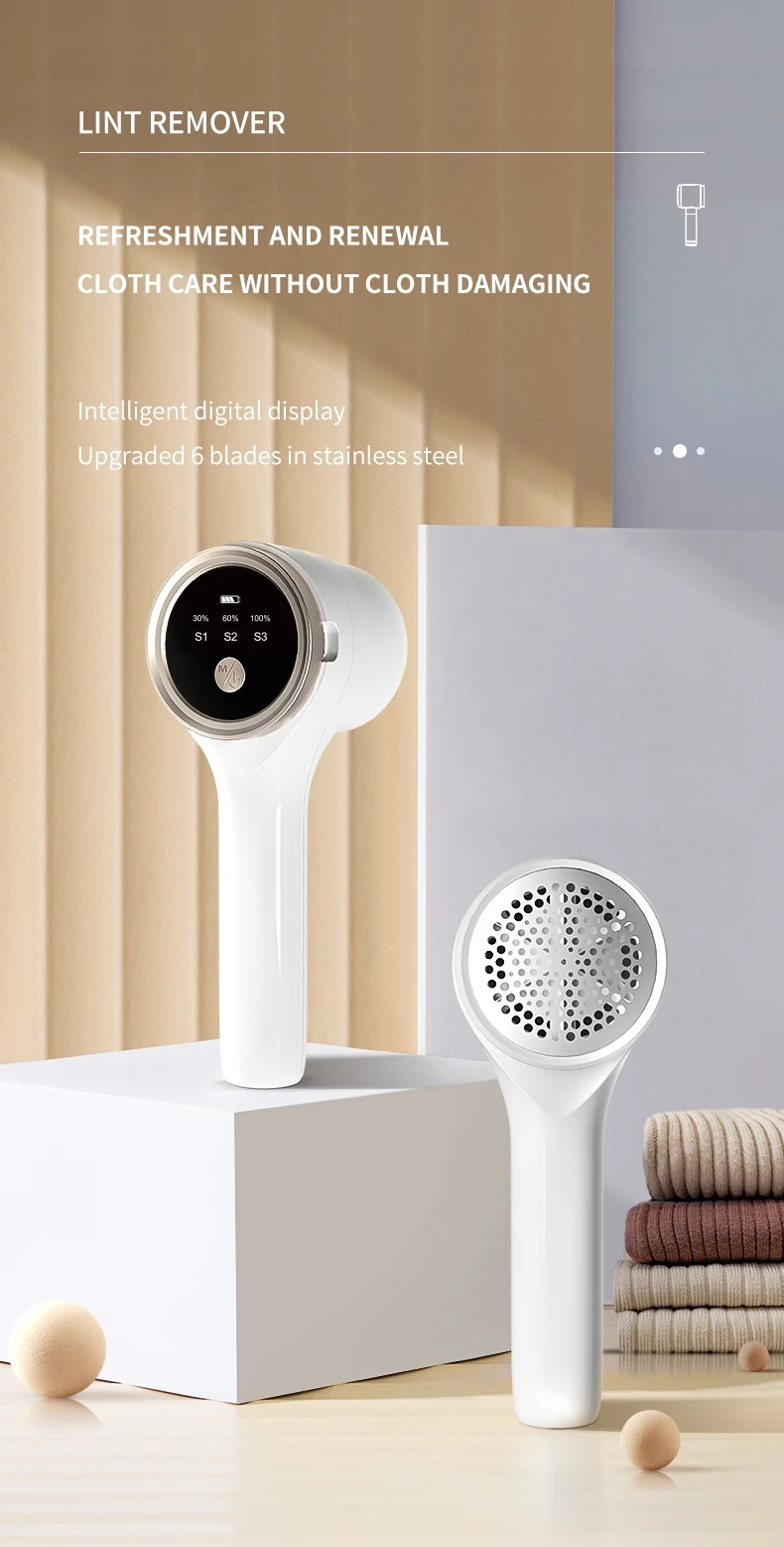 Eliminador de pelusas para ropa, eliminador de pelusas de pellets el&eacute;ctrico, afeitadora de bolas de pelo de tela port&aacute;til recargable, elimina pelusa de ropa