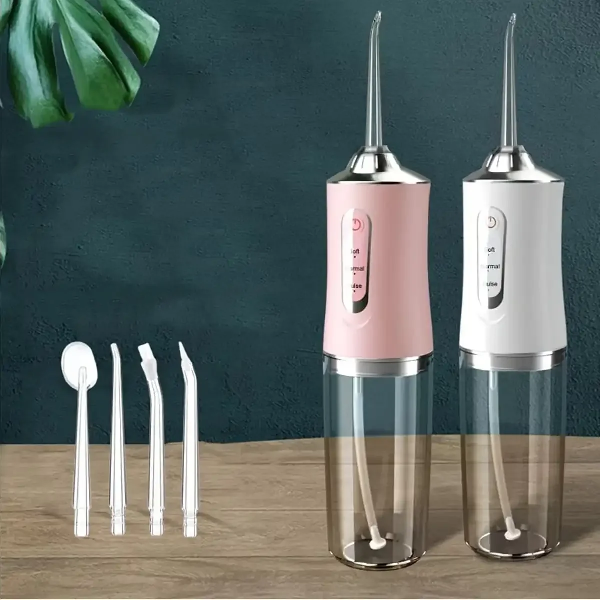 Hilo de agua el&eacute;ctrico, chip inteligente, control preciso de presi&oacute;n, boquilla giratoria de 360 ​​grados, dispositivo de limpieza dental