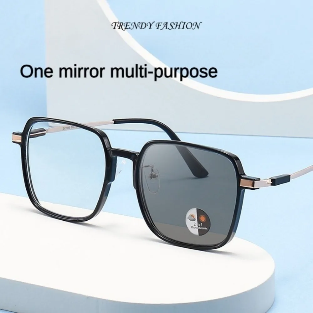 Gafas fotocrom&aacute;ticas antiradiaci&oacute;n Gafas de metal para mujer y hombre