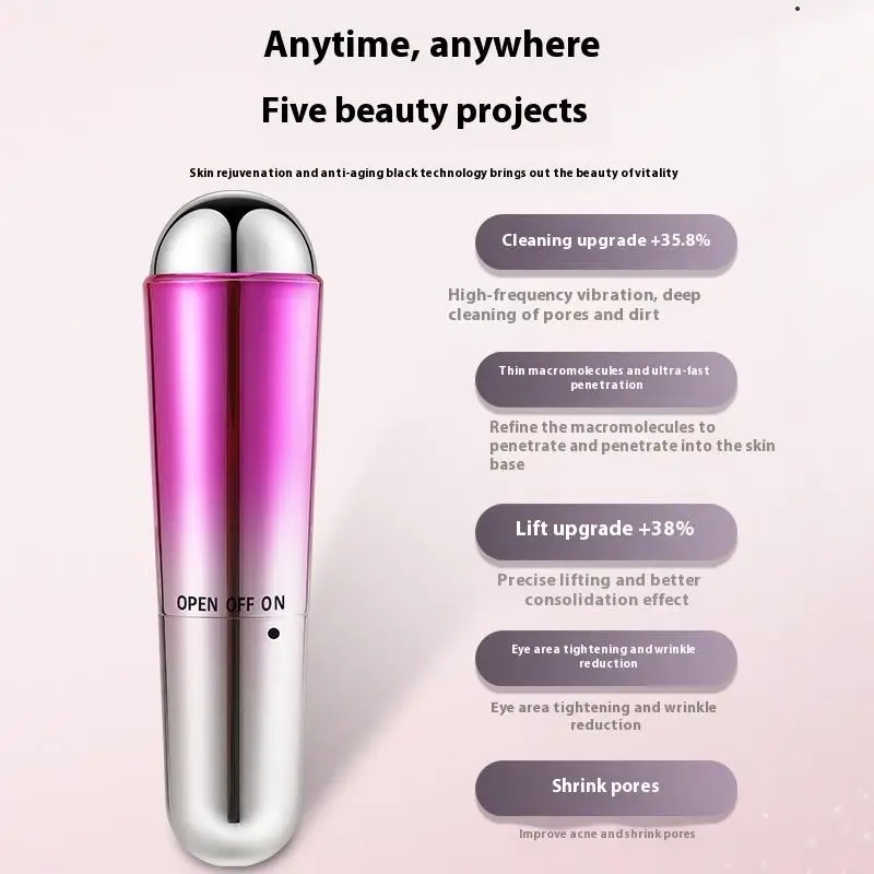 Dispositivo eléctrico de masaje Facial multifuncional, masajeador de belleza para el cuidado de la piel, limpieza de la piel, rejuvenecimiento de la piel, estiramiento y estiramiento Dispositivo eléctrico de masaje Facial multifuncional, masajeador de belleza para el cuidado de la piel, limpieza de la piel, rejuvenecimiento de la piel, estiramiento y estiramiento