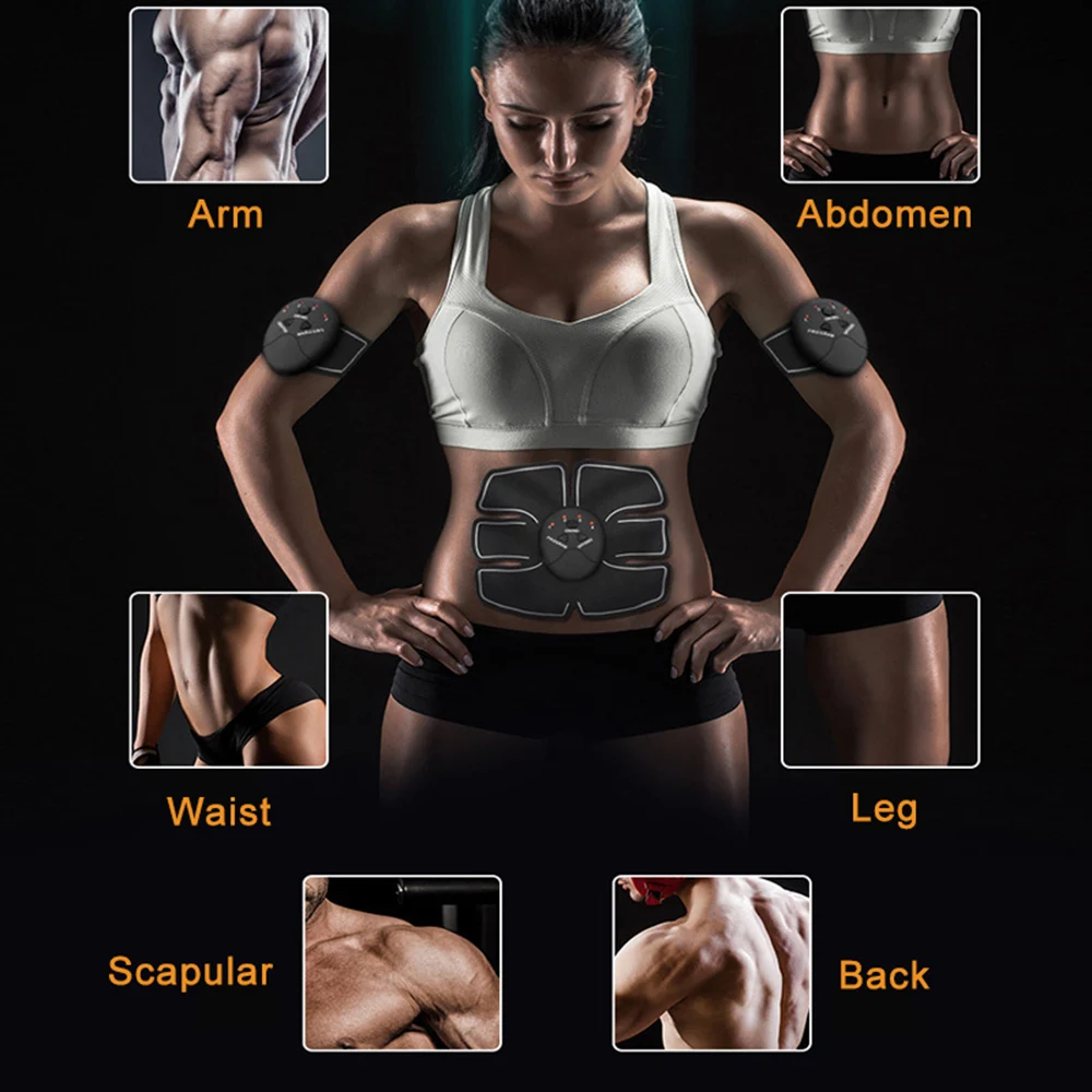Estimulador muscular Abdominal EMS, masajeador de gl&uacute;teos, entrenador de cadera, m&aacute;quina de electroestimulaci&oacute;n, gimnasio en casa, Tonificador Muscular, adelgazante corporal