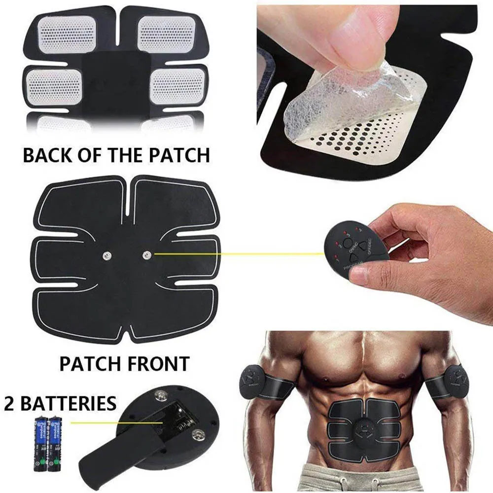 Estimulador muscular Abdominal EMS, masajeador de gl&uacute;teos, entrenador de cadera, m&aacute;quina de electroestimulaci&oacute;n, gimnasio en casa, Tonificador Muscular, adelgazante corporal