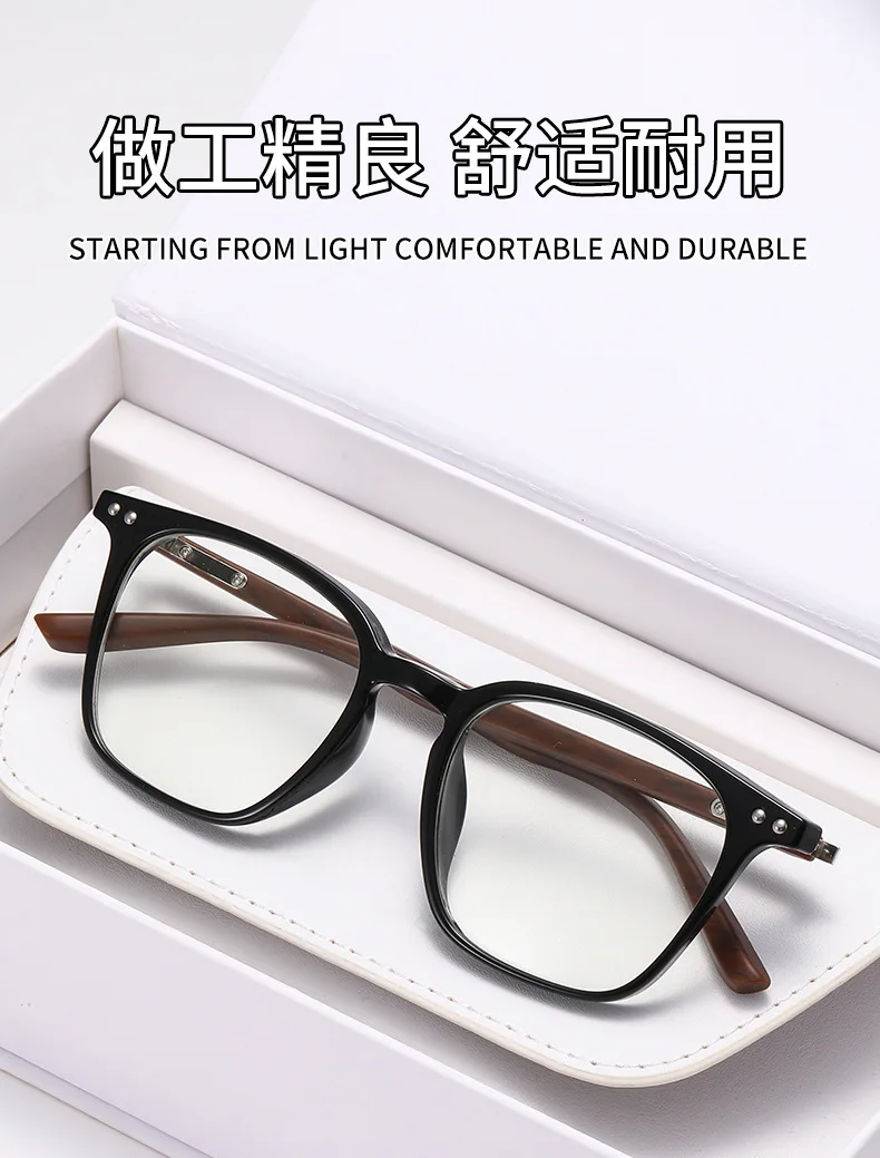 2026 gafas de lectura fotocrom&aacute;ticas de moda para mujer, montura cuadrada que cambia de color, presbicia, gafas de sol Anti-UV Vintage para hombres 0 + 1,0 + 4,0