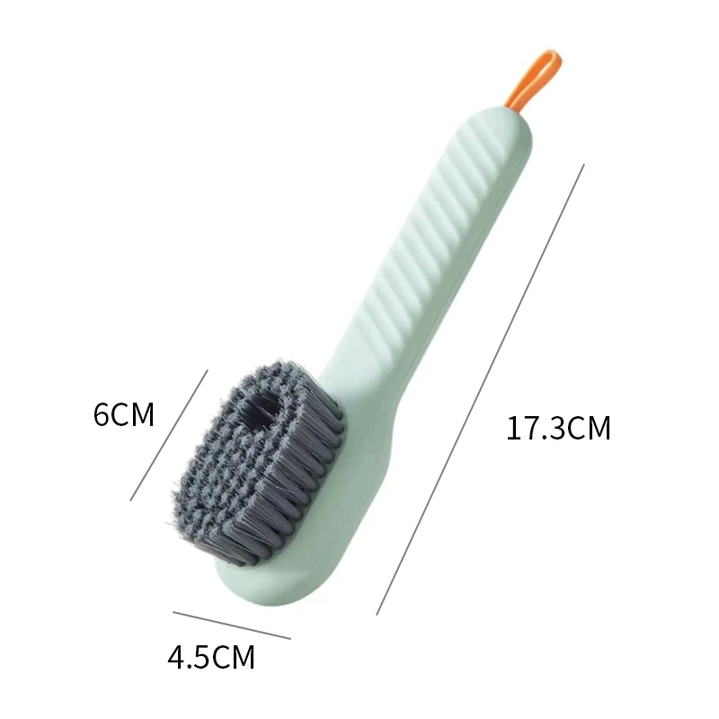 Nuevo 2/1 cepillo de limpieza, cepillo líquido de cerdas suaves para zapatos, cepillo de mango largo, cepillo para ropa, tablero de ropa, herramienta de limpieza Nuevo 2/1 cepillo de limpieza, cepillo líquido de cerdas suaves para zapatos, cepillo de mango largo, cepillo para ropa, tablero de ropa, herramienta de limpieza