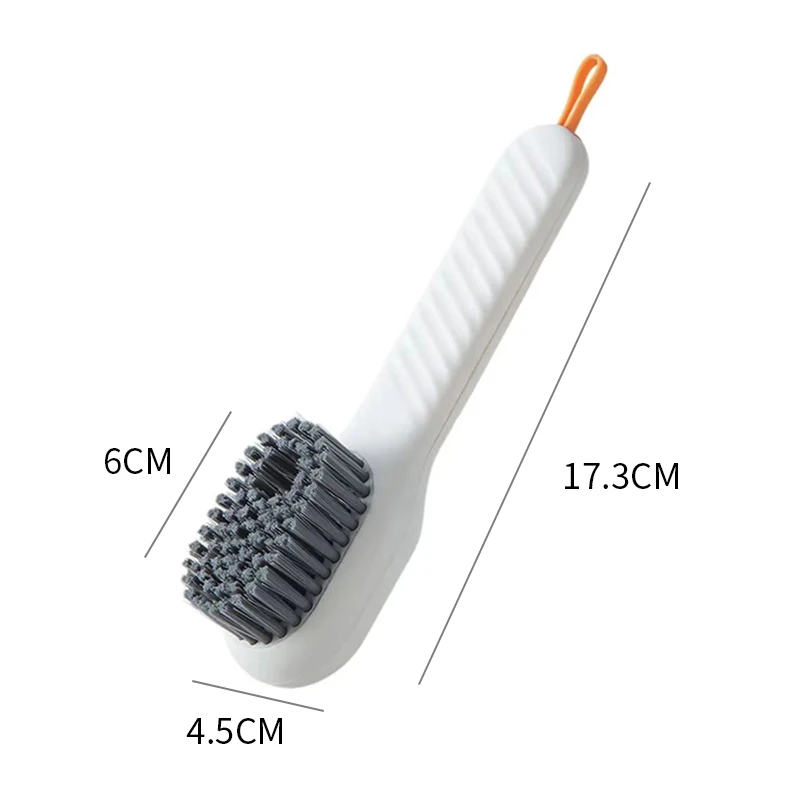 Nuevo 2/1 cepillo de limpieza, cepillo líquido de cerdas suaves para zapatos, cepillo de mango largo, cepillo para ropa, tablero de ropa, herramienta de limpieza Nuevo 2/1 cepillo de limpieza, cepillo líquido de cerdas suaves para zapatos, cepillo de mango largo, cepillo para ropa, tablero de ropa, herramienta de limpieza
