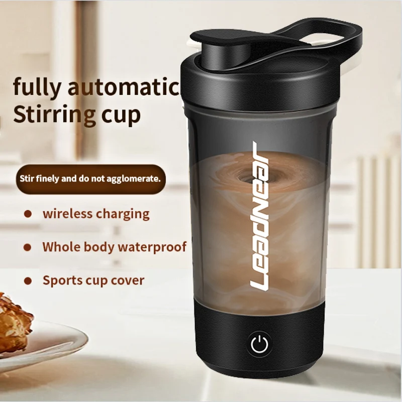Licuadora el&eacute;ctrica port&aacute;til 2026, taza agitadora recargable por USB, taza mezcladora deportiva de alta potencia para batido, caf&eacute;, Fitness al aire libre
