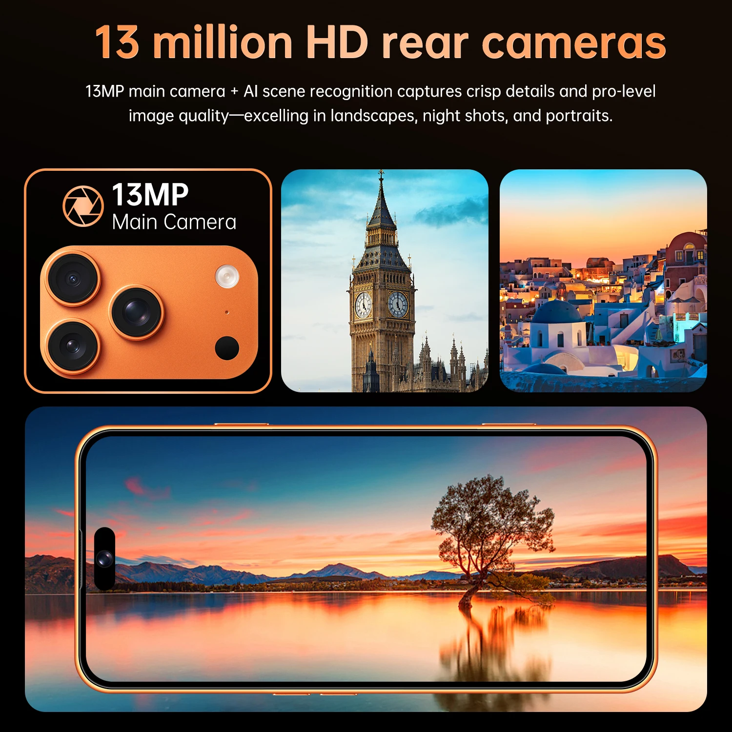 Teléfono Inteligente IVMI Global Vision 17 Pro Max Android con 3 GB de RAM, 16 GB de ROM, Pantalla de 6.7 Pulgadas, Doble SIM, Red 4G, Cámaras de 5+13MP Teléfono Inteligente IVMI Global Vision 17 Pro Max Android con 3 GB de RAM, 16 GB de ROM, Pantalla de 6.7 Pulgadas, Doble SIM, Red 4G, Cámaras de 5+13MP