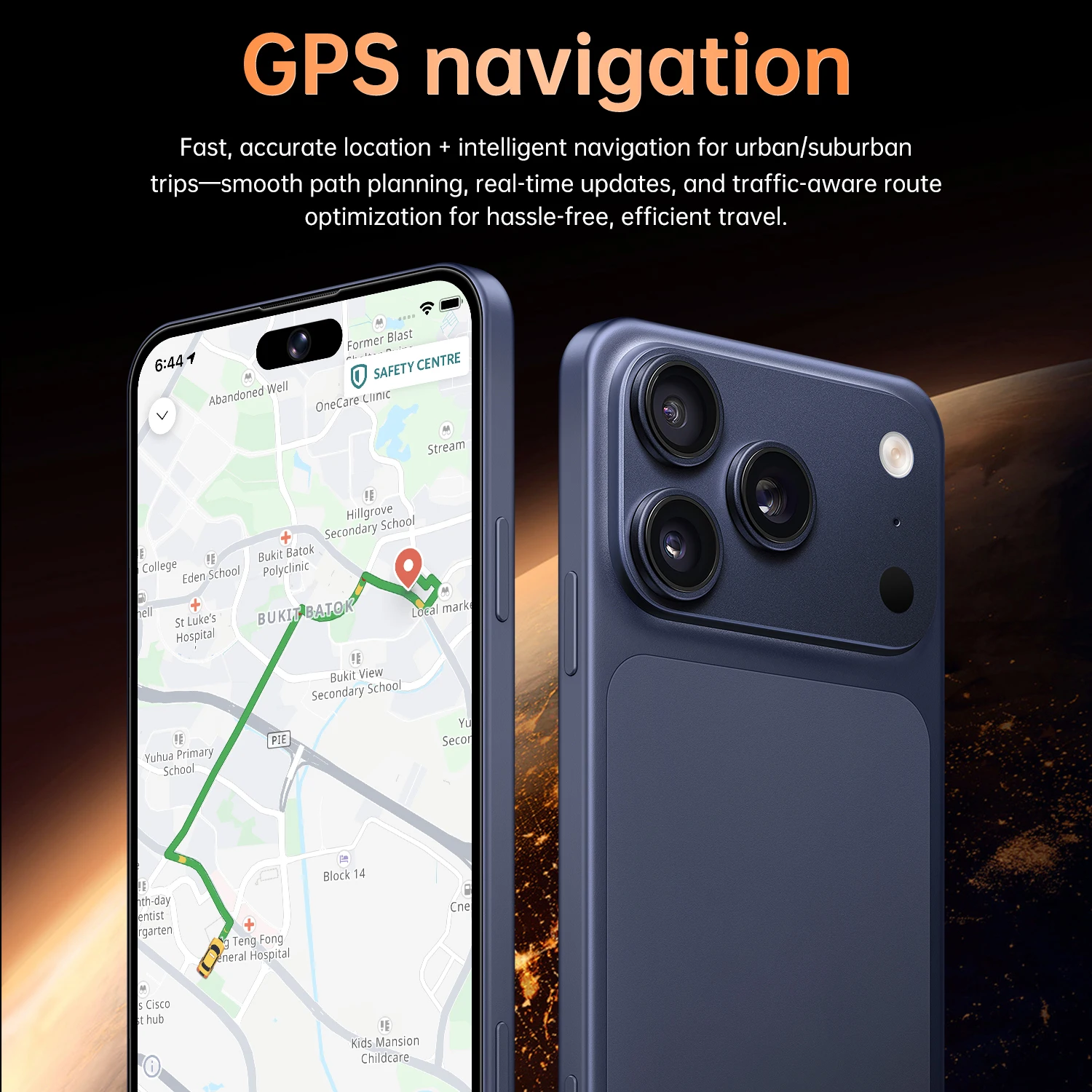 Teléfono Inteligente IVMI Global Vision 17 Pro Max Android con 3 GB de RAM, 16 GB de ROM, Pantalla de 6.7 Pulgadas, Doble SIM, Red 4G, Cámaras de 5+13MP Teléfono Inteligente IVMI Global Vision 17 Pro Max Android con 3 GB de RAM, 16 GB de ROM, Pantalla de 6.7 Pulgadas, Doble SIM, Red 4G, Cámaras de 5+13MP