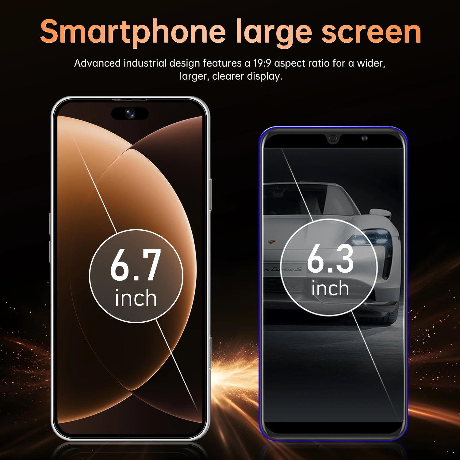 Teléfono Inteligente IVMI Global Vision 17 Pro Max Android con 3 GB de RAM, 16 GB de ROM, Pantalla de 6.7 Pulgadas, Doble SIM, Red 4G, Cámaras de 5+13MP Teléfono Inteligente IVMI Global Vision 17 Pro Max Android con 3 GB de RAM, 16 GB de ROM, Pantalla de 6.7 Pulgadas, Doble SIM, Red 4G, Cámaras de 5+13MP