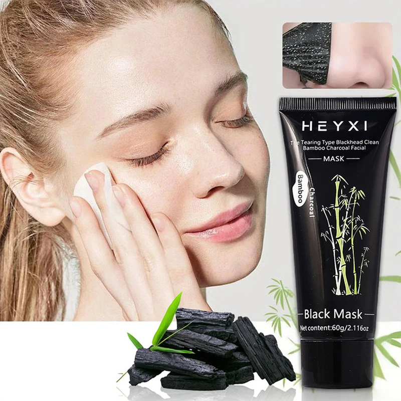 Mascarilla facial de carb&oacute;n de bamb&uacute;, limpia la piel, refresca y controla la grasa, repone la hidrataci&oacute;n y humecta, deja la piel m&aacute;s limpia.