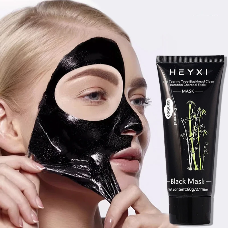 Mascarilla facial de carb&oacute;n de bamb&uacute;, limpia la piel, refresca y controla la grasa, repone la hidrataci&oacute;n y humecta, deja la piel m&aacute;s limpia.