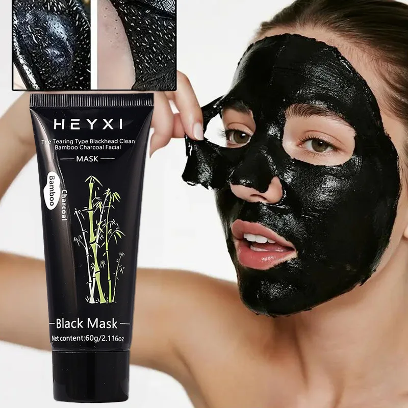 Mascarilla facial de carb&oacute;n de bamb&uacute;, limpia la piel, refresca y controla la grasa, repone la hidrataci&oacute;n y humecta, deja la piel m&aacute;s limpia.