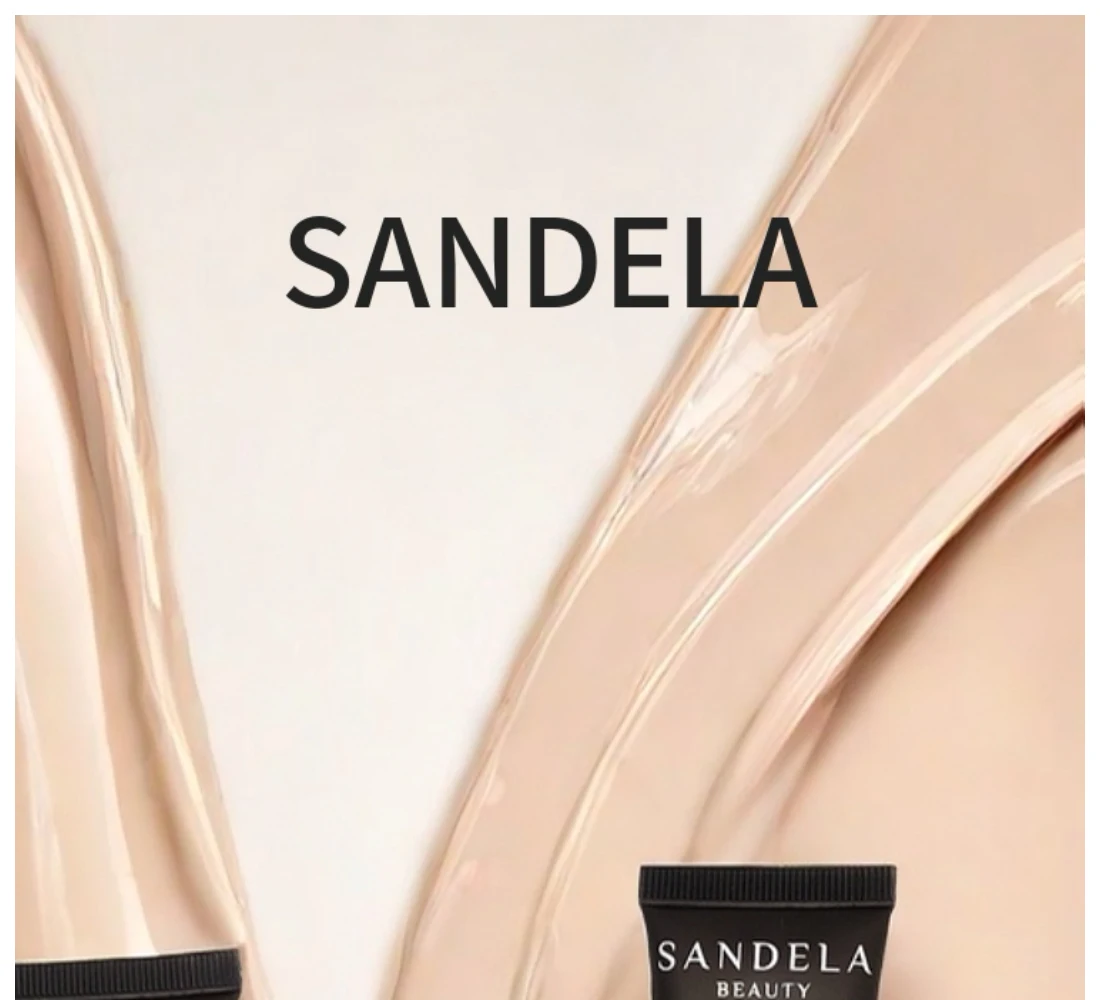 Sandela-base hidratante te&ntilde;ida, maquillaje l&iacute;quido, corrector de maquillaje facial, resistente al agua