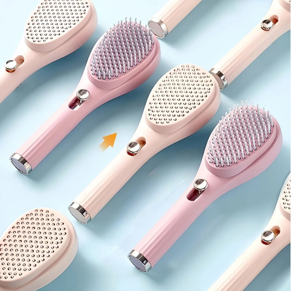 1 pieza Peine M&aacute;gico Retr&aacute;ctil para el Cabello - Cepillo Antiest&aacute;tico para Masaje y Desenredado del Cuero Cabelludo para Todo Tipo de Cabello, Herramienta de Belleza en Caja de Regalo Festiva