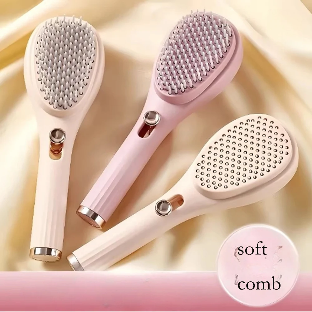 1 pieza Peine M&aacute;gico Retr&aacute;ctil para el Cabello - Cepillo Antiest&aacute;tico para Masaje y Desenredado del Cuero Cabelludo para Todo Tipo de Cabello, Herramienta de Belleza en Caja de Regalo Festiva