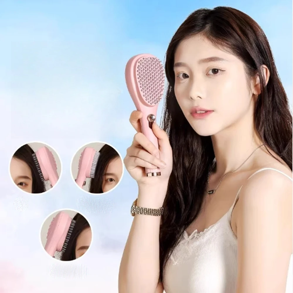 1 pieza Peine M&aacute;gico Retr&aacute;ctil para el Cabello - Cepillo Antiest&aacute;tico para Masaje y Desenredado del Cuero Cabelludo para Todo Tipo de Cabello, Herramienta de Belleza en Caja de Regalo Festiva