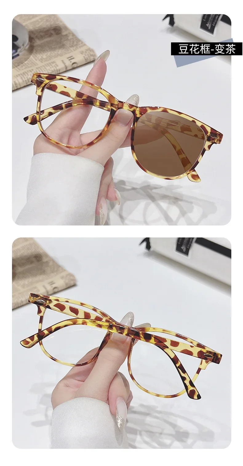 2025 nuevas gafas de sol para hombres y mujeres lentes fotocrom&aacute;ticas estilo coreano gafas de moda verano al aire libre gafas de sol de playa