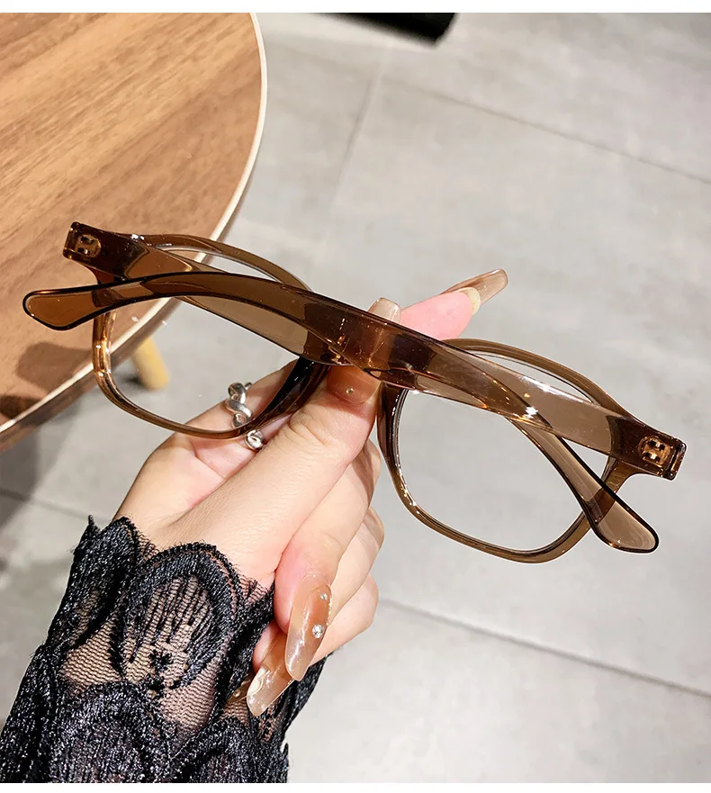 Gafas para miop&iacute;a literarias vers&aacute;tiles, montura redonda para u&ntilde;as de arroz Retro que cambian de Color, sensibles a la luz, antiluz azul, 6133