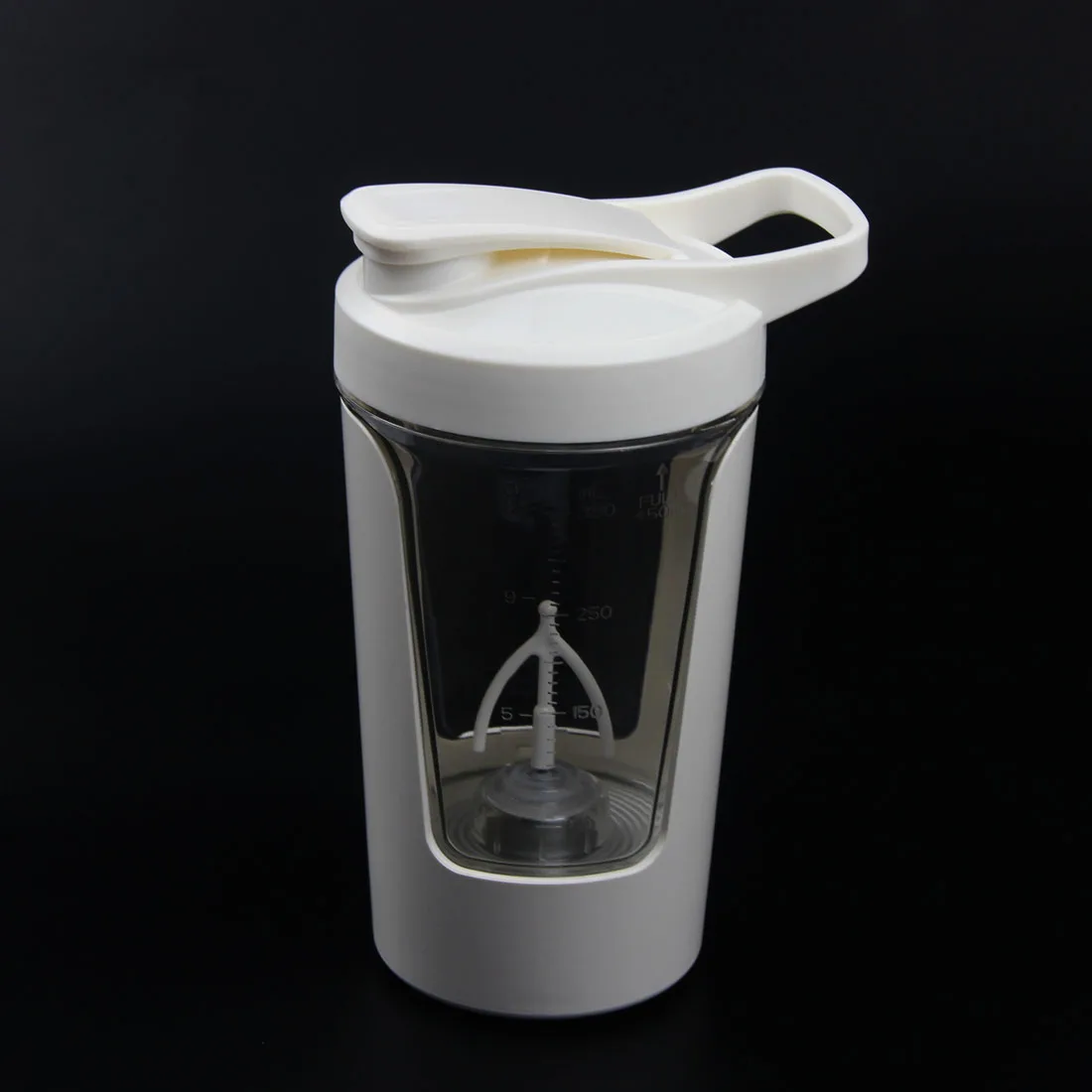 Taza de licuadora port&aacute;til de 450ml, botella agitadora de prote&iacute;na en polvo, taza deportiva para Fitness, agitadores de nutrici&oacute;n, taza mezcladora para ejercicio corporal