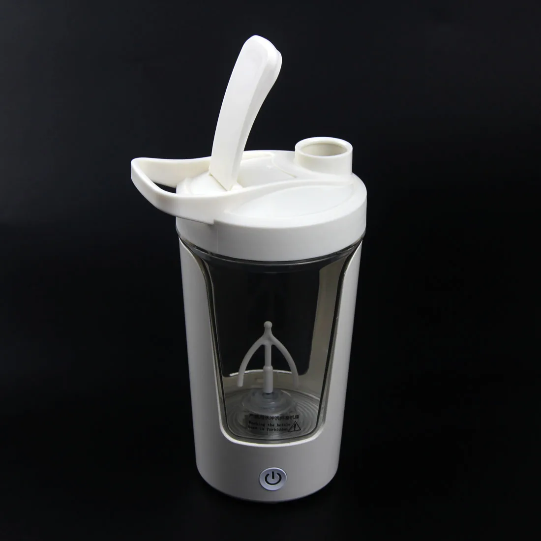 Taza de licuadora port&aacute;til de 450ml, botella agitadora de prote&iacute;na en polvo, taza deportiva para Fitness, agitadores de nutrici&oacute;n, taza mezcladora para ejercicio corporal