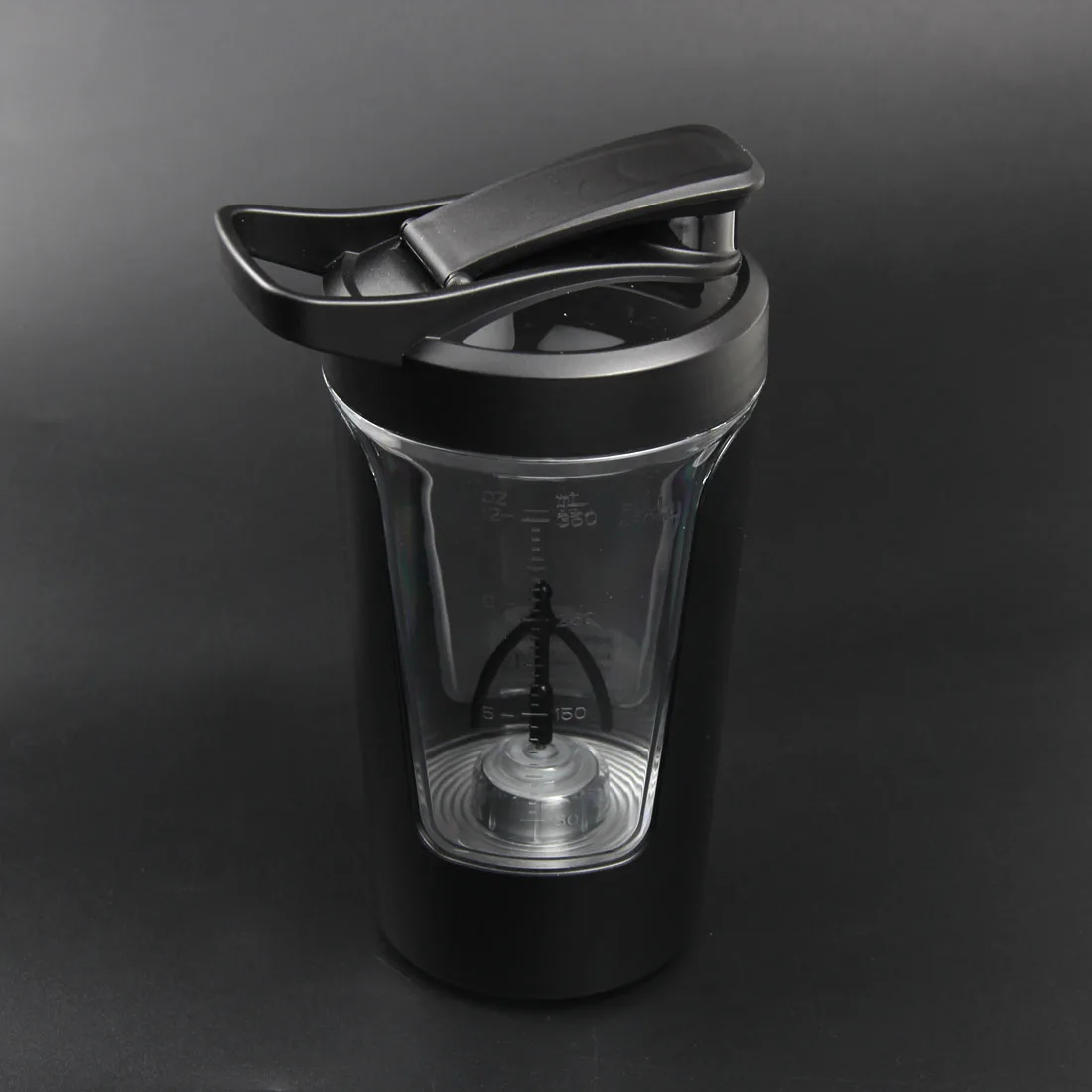 Taza de licuadora port&aacute;til de 450ml, botella agitadora de prote&iacute;na en polvo, taza deportiva para Fitness, agitadores de nutrici&oacute;n, taza mezcladora para ejercicio corporal