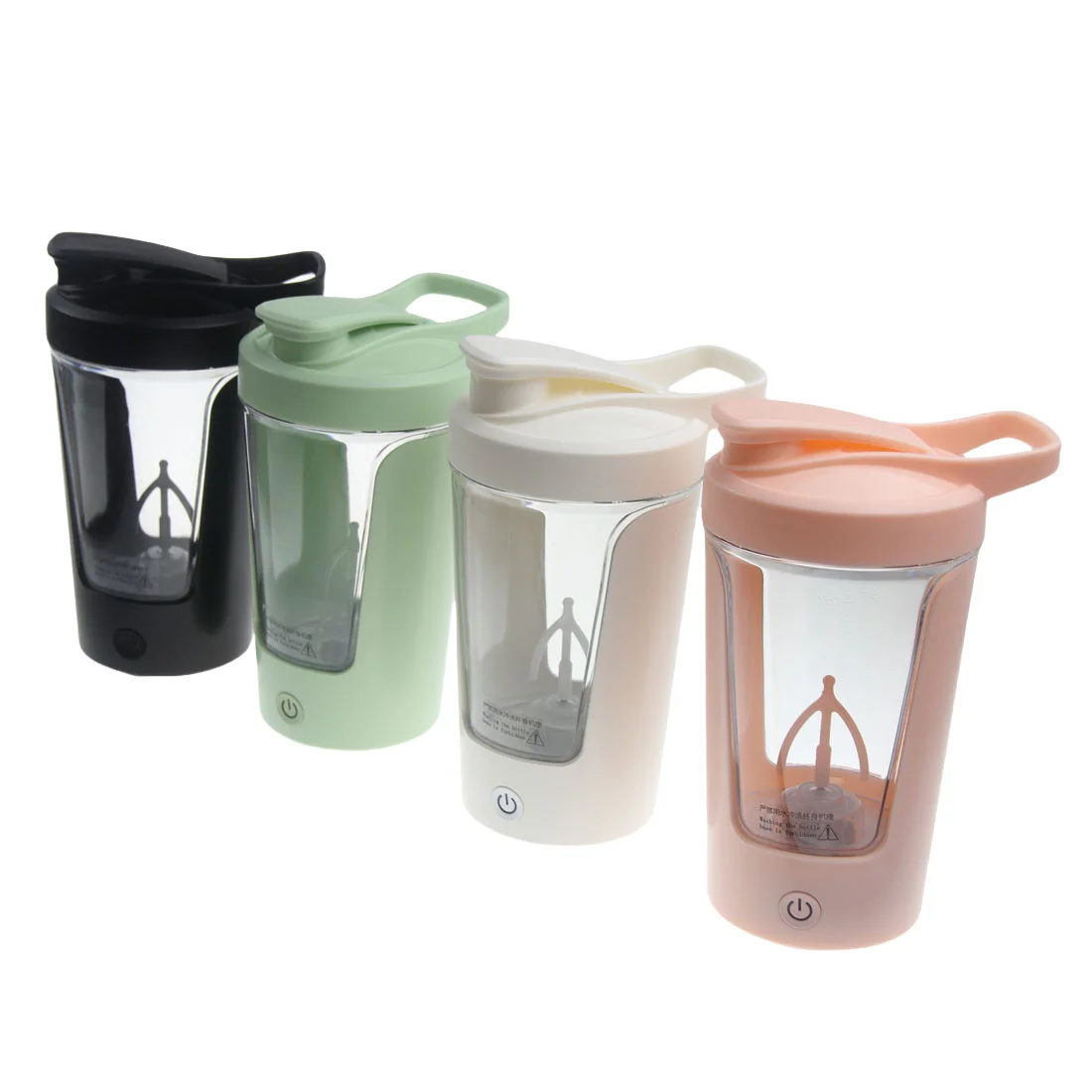 Taza de licuadora port&aacute;til de 450ml, botella agitadora de prote&iacute;na en polvo, taza deportiva para Fitness, agitadores de nutrici&oacute;n, taza mezcladora para ejercicio corporal