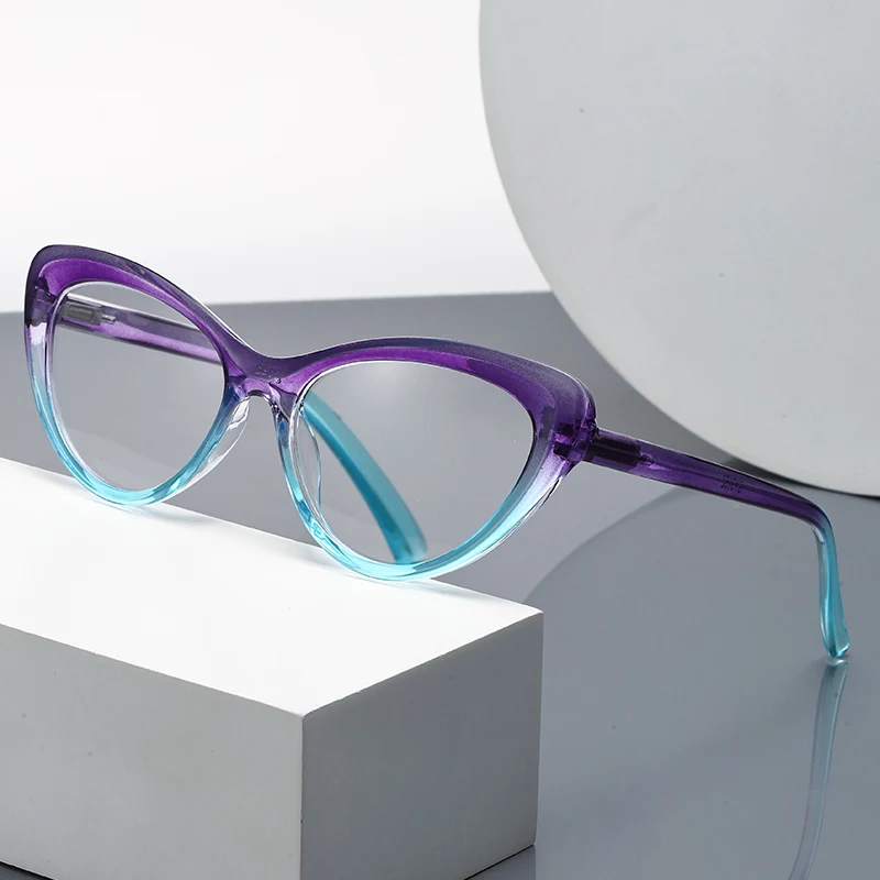 Gafas de lectura progresivas bifocales sin montura para hombres y mujeres, gafas antiluz azul cerca de lejos, gafas Vintage + 1,0 + 1,5 + 2,0 + 2,5 + 4,0